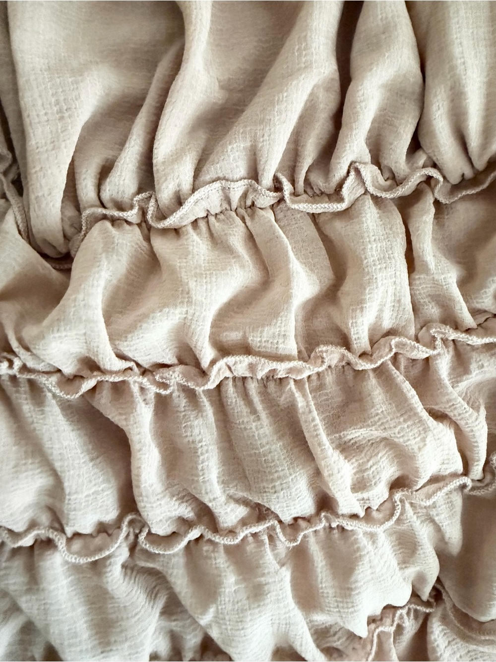 Free People Juliet Dusty Rose Ruffled Bodysuit - Picture 8 of 8